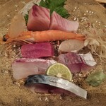 季節料理かたやま - お造り盛合せ