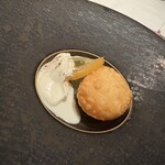 RISTORANTE OZIO - セアダスとマスカルポーネクリーム