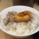 いそのかづお - ライス➕煮卵