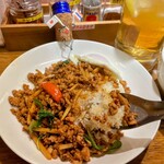 タイ屋台料理 ムエタイハウス - ガパオライス