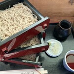 観世音そば - 大盛りそば