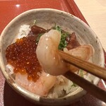 麦と麺助 - 甘海老（浜坂産）