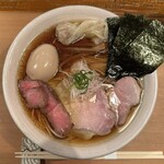 Homemade Ramen 麦苗 - 醤油　特上トッピング　上から