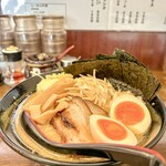 らーめん行者 - 濃厚とんこつ味噌とトッピングセットB