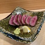 酒場 森下 - 松坂牛の網焼き