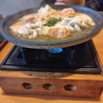 すし銚子丸 - ぐつぐつ煮立ってきました。