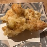 わしょく宝来 - 赤海老のかき揚げ