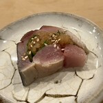 鮨 しゅん輔 - 鯖の棒鮨です