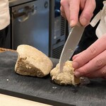 鮨 しゅん輔 - プリン仕立ての鮟肝です