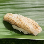 すし辰の立ち食い - 炙り太刀魚