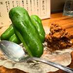 酒ト飯 南杯 - パリパリピーマン