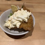 津田屋食堂 - アジフライ