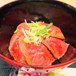 スカイカフェ いしなぎ屋 - 料理写真:石垣牛ローストビーフ丼