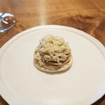 レストラン ウオゼン - 低温熟成栗のモンブラン