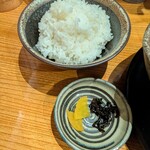 たけ虎 - 美味しいライスも必須。