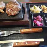 ワンダーステーキ - 料理写真:ワンダーステーキ+ミカヅキリブロース¥1100