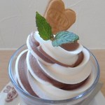 カフェ 茶華 - チョコパフェ