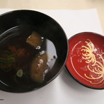 洛北荘 - ’15.01.03（土）　留椀（茄子・山くらげ）