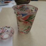 洛北荘 - ’15.01.03（土）　食前酒が無い為、最初から冷酒！！