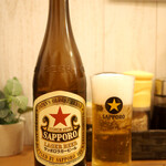 麺匠 釜善 - 瓶ビール