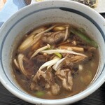 さわ屋 手打うどん - 肉汁