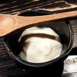 山元麺蔵 - サービスの杏仁豆腐(*^^*)