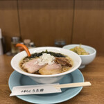 中華そば うゑ田 - 夜限定：背油煮干しそば 980円。