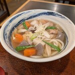 Kineya Sapporo Maruyama Class Ten - ごろごろ野菜のけんちんうどん