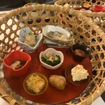 くずし割烹 しま正 - おばんざい豪華盛り合わせ
