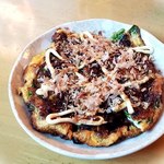 Isago - お好み焼き風二ラ玉納豆220円