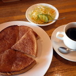 るびあ - シナモントーストセット（700円）