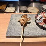 炭火焼鳥 いざ和 - ヤゲンナンコツ