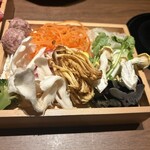 羊と饂飩 - お野菜