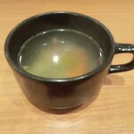 洋食グリル GRACE - ランチ付け合せスープ