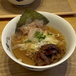 麺屋 猪一 - 炙り和牛そば 白