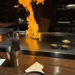 鉄板焼き 牛鳴 - 