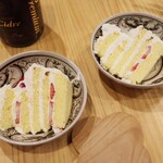 お料理 ちゃとら - ケーキのおすそ分け