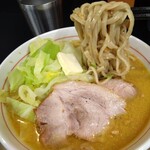 ハイパーファットン - 限定 味噌カレー牛乳ラーメン。青森のご当地ラーメンらしいです。