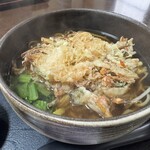 そば茶屋はすみ - かきあげそば　¥1,350