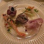 デリツィオーゾ フィレンツェ - ➁前菜の盛り合わせ