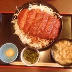 Ajinosato Otafuku - ソースカツ丼（中）…税込980円