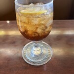 コーヒーショップ　海 - アイスレモンティー