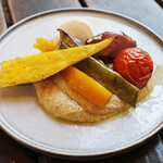 GARDEN HOUSE KAMAKURA - フムス ローストベジタブル・ザアタル(1480円)