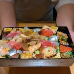 京極寿司 - 江戸前ばらちらし 4,320円（税込）。