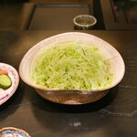 東京肉しゃぶ家 秀彬 - 春キャベツ