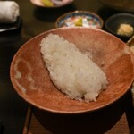 東京肉しゃぶ家 秀彬 - 滋賀ミルキークイーンご飯