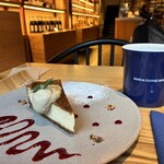 SANWA COFFEE WORKS 天満本店 - チーズケーキ 浅煎りスペシャルティ