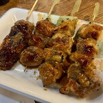 鳥せい - 6串セットのたれ4串