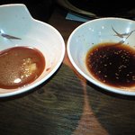 ヤマダモンゴル - 味噌と醤油の付けダレ