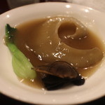 趙楊 - 鹿の角（鹿茸）と杜仲とフカヒレの料理